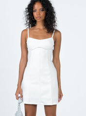 Lunara Mini Dress White