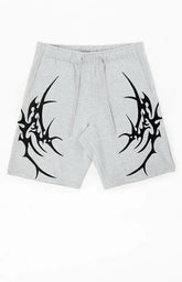 Pacsun Warping In Time Fleece Sweat Shorts