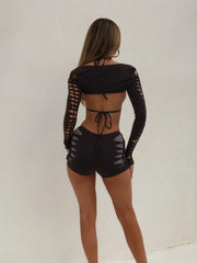 Coulter Playsuit Two Toned
