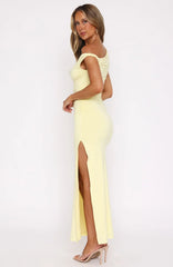Lemon Halo Maxi Dress