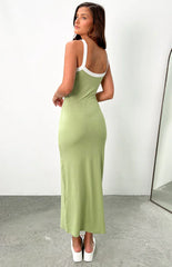 Cynthia Green Maxi Dress