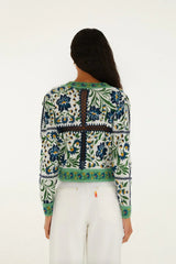 Off-White Manoela Buttoned Knit Cardigan