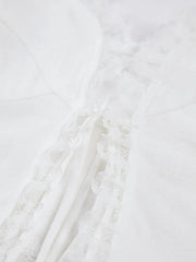 Fly Away Fairytale Lace Trim Crop Cami Top