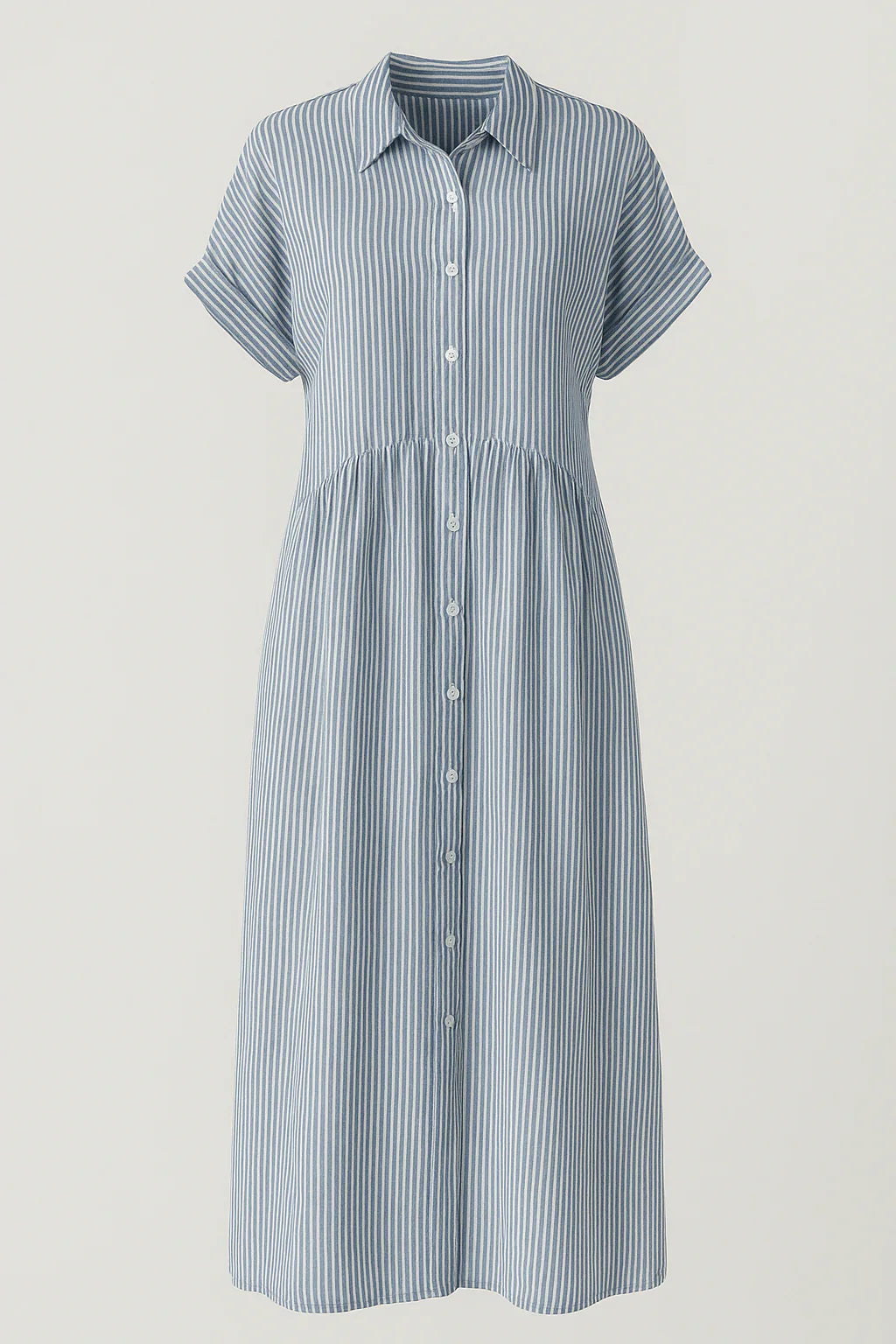 Ladies' Elegant Midi Dress With Pockets