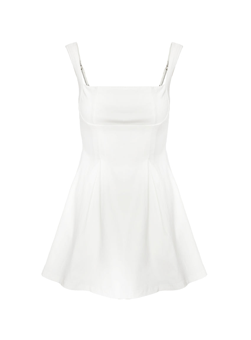 Xanthus Mini Dress White – BELLA IN THE SKY